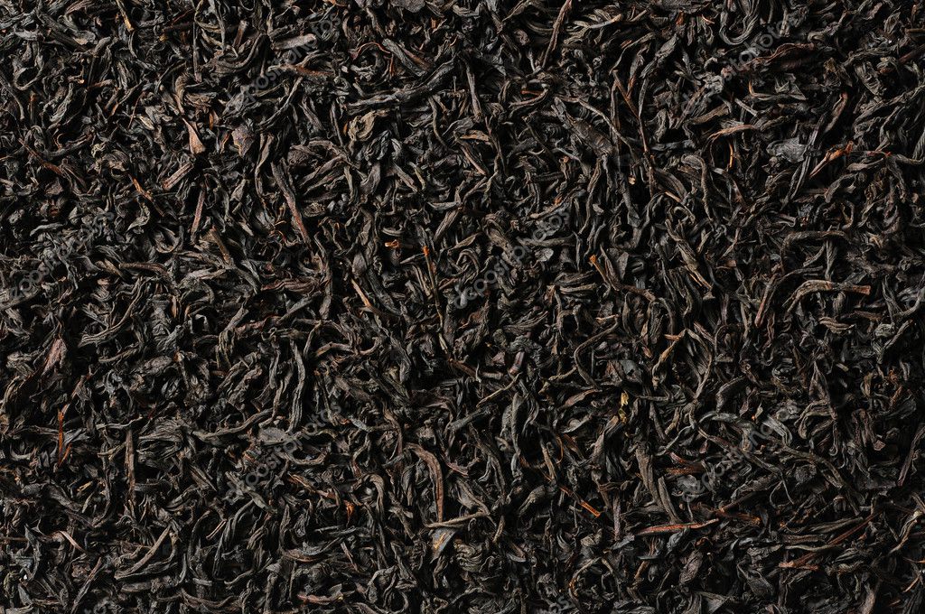 Black tea loose dried tea leaves, marco — Stock Photo © DNKSTUDIO 4152511