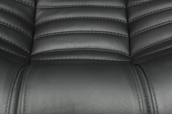 Läder texture i svart färg — Stockfoto