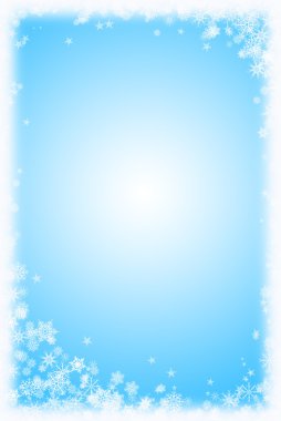 Snow frame clipart