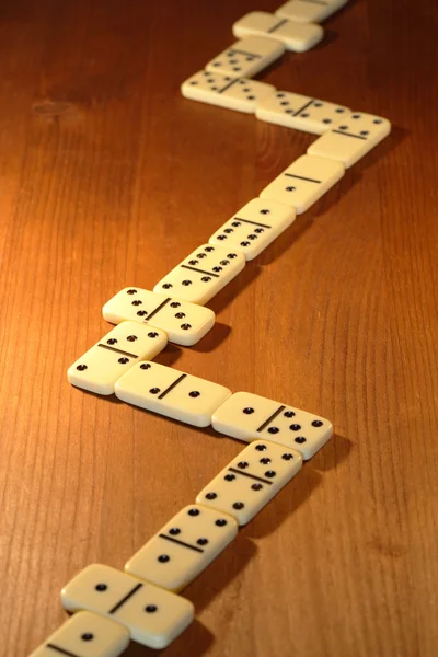 Gioco del domino — Foto Stock