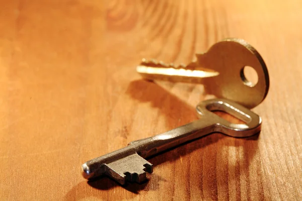 Twee sleutels — Stockfoto