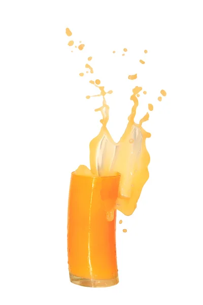 Orange Juice Big Splash — Stock Photo, Image