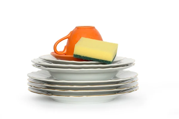 Чистая посуда — стоковое фото