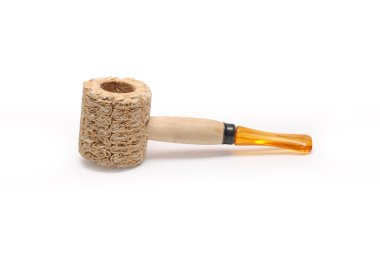 Corncob Tobacco Pipe clipart