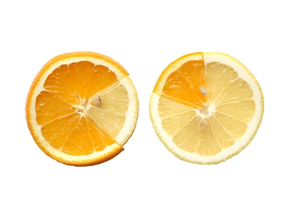 Limone e arancia — Foto Stock