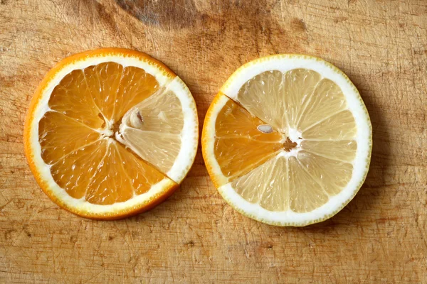 Лимон і апельсиновий мікс — стокове фото