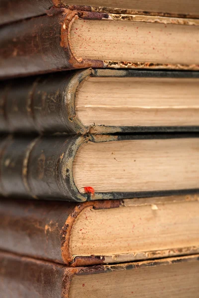 Eski kitapların arka plan — Stok fotoğraf