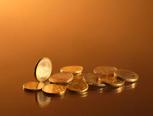 European Union Coins — Stock Photo, Image