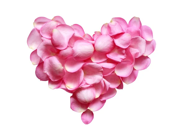 Розовое сердце — стоковое фото