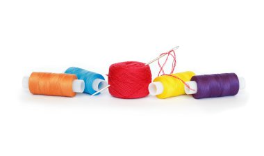 Threads And Needle clipart