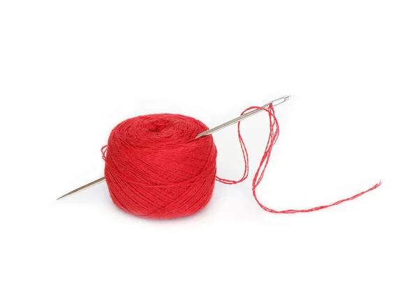 Thread With Needle — Stock Photo, Image