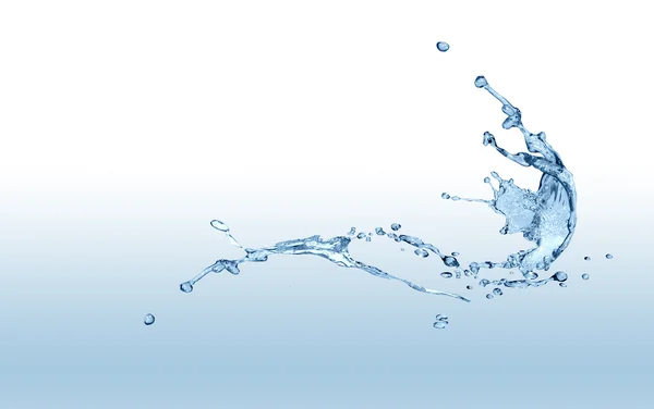 Stänkande vatten — Stockfoto