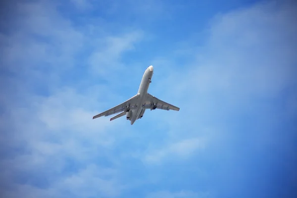 乗客の飛行機 — ストック写真