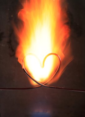 Burning Heart clipart