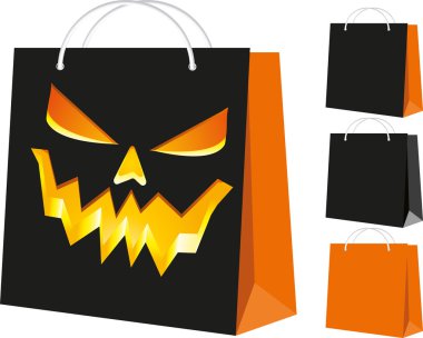 Halloween bag, part 3 clipart