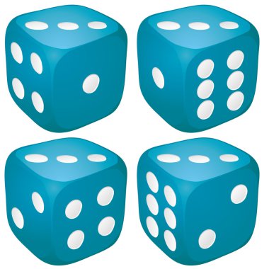 Three Dice clipart