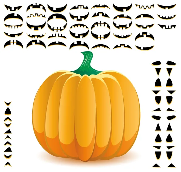 Citrouille d'Halloween 9 — Image vectorielle