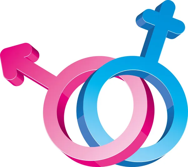 Gender sign, part 3 — Stock Vector