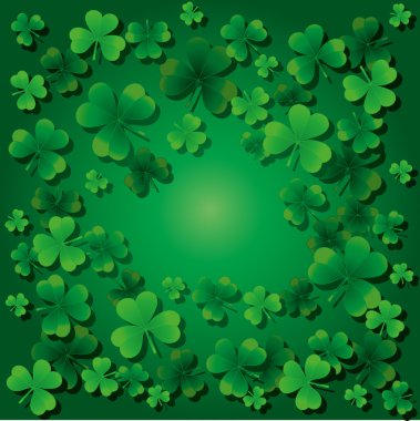 Clover background clipart