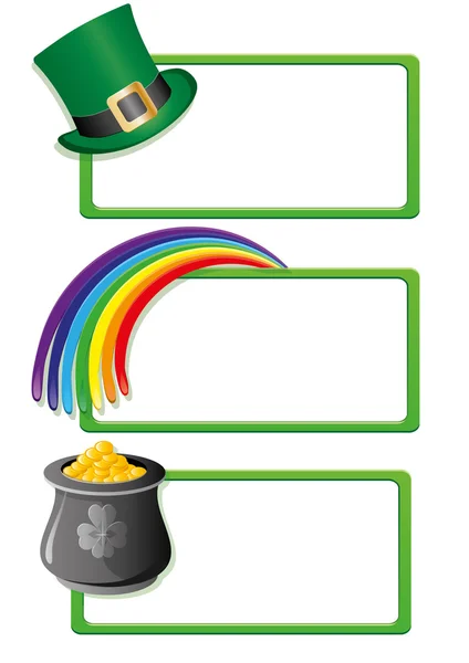 Vector St. Patrick banners 2 — Stock Vector