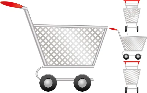 Carrito de compras — Vector de stock