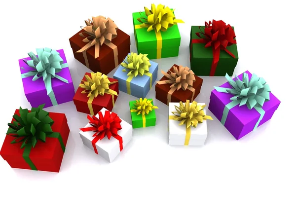 Gift_boxes — Stock Photo, Image