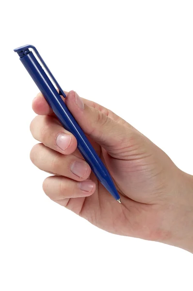 Tome a caneta. — Fotografia de Stock