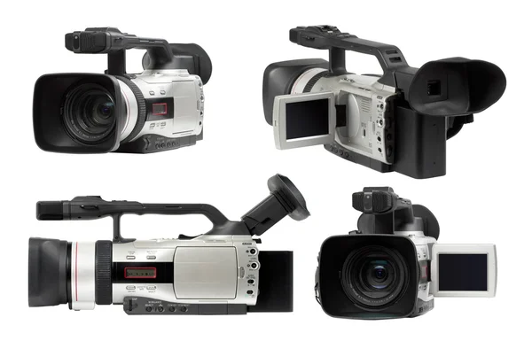Semi professionell videokameror set — Stockfoto