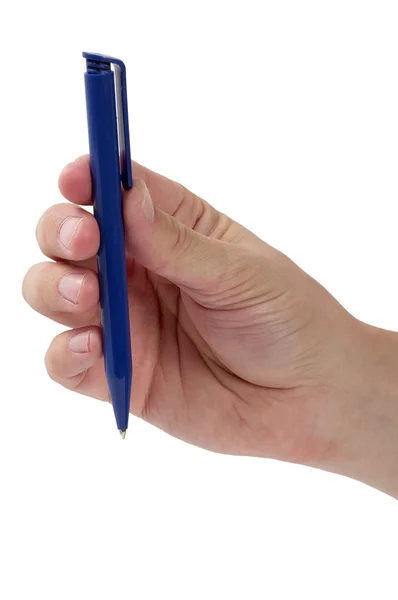 Tome a caneta. — Fotografia de Stock
