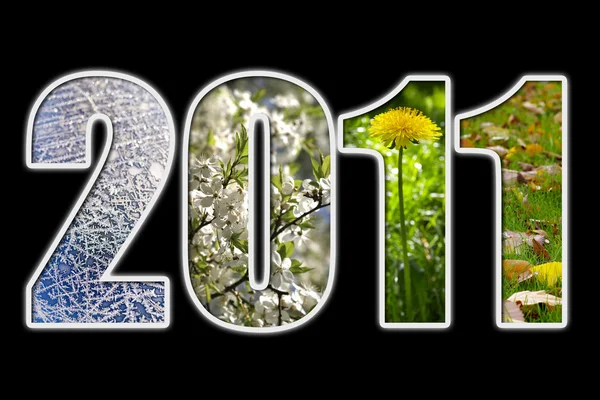 stock image 2011 new year