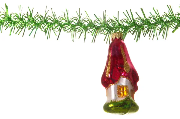 Kerstmis decoratie-huis — Stockfoto