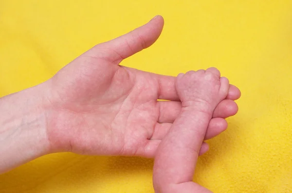 Bebé recién nacido toque suave —  Fotos de Stock