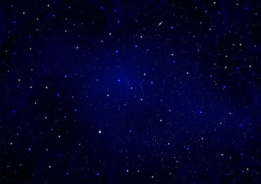 Night Sky with Stars clipart