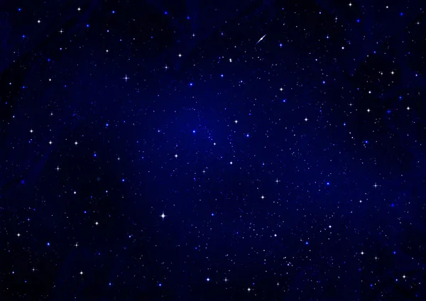 Noční obloha s hvězdami Stock Obrázky