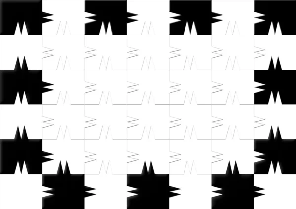 チェス盤の形で銘刻文字のためのフレームワーク — ストック写真