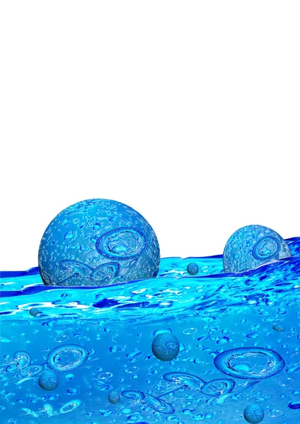 Water formula — Stock Photo, Image