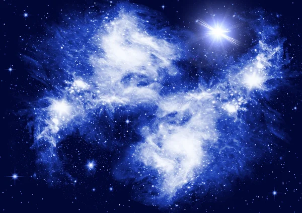 Stele pe cerul nopţii — Fotografie, imagine de stoc