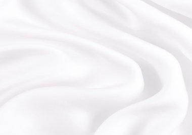 Smooth elegant white silk can use as fine background clipart