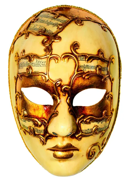 Máscara de carnaval de Veneza Itália — Fotografia de Stock