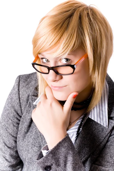 Attractive young businesswoman — Stock Photo, Image