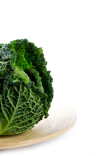 Fresh savoy cabbage — Stock Photo, Image