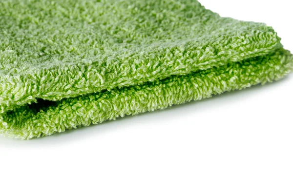 Zielony ręcznik — Zdjęcie stockowe