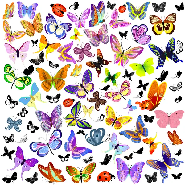 34,163 Butterfly silhouette Vector Images, Butterfly silhouette ...