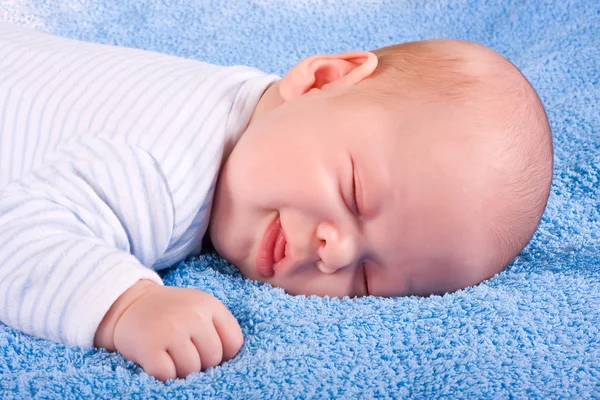 O miúdo adormecido — Fotografia de Stock