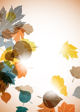 Autumn background clipart