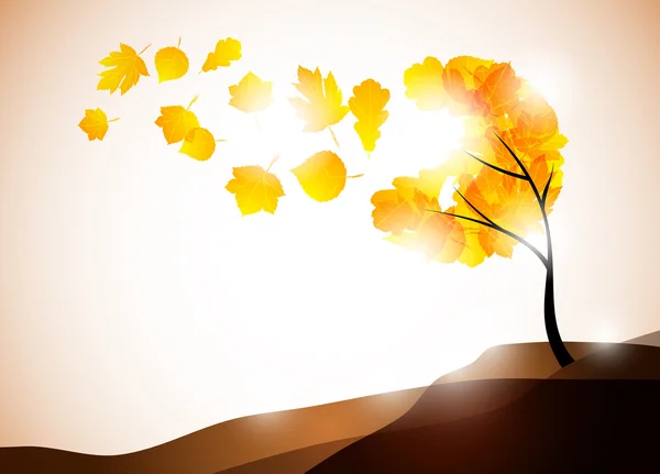 Fond d'automne — Image vectorielle