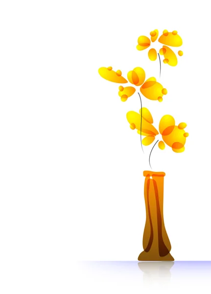 Blommig bakgrund — Stock vektor