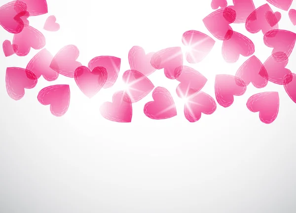 Valentijn achtergrond — Stockvector