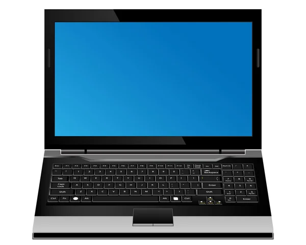 Laptop-Computervektorformat. — Stockvektor