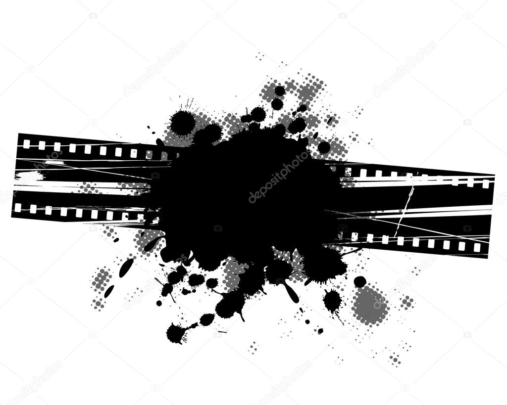 Abstract grunge background design black and white.